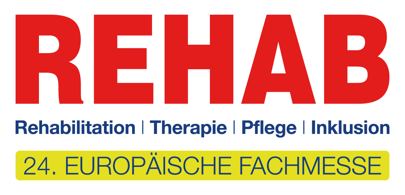 REHAB Logo von 2027 auf weißem Grund